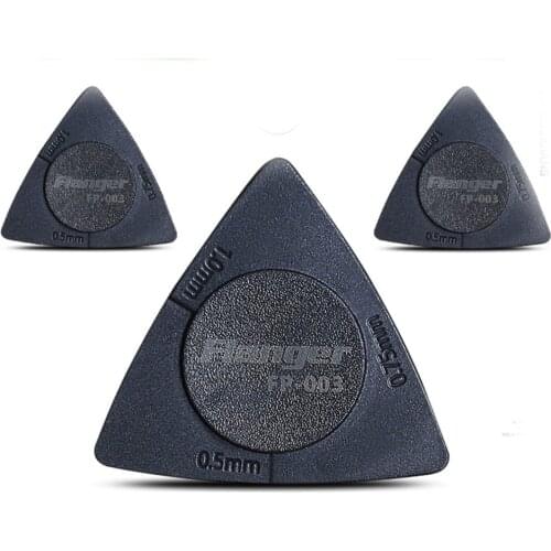 Triangle Guitar Pickup Frosted Antiskid Plectrum Electric Guitar Pick Acoustic Picks Plectrum 0.5/0.75/1mm Guitar Accessories