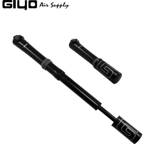 Bike Mini Pump Taiwan CN Bicycle Tire pump ultralight 124g 17.5mm Schrader Presta valve Tire air pumps MTB Road Folding Bike