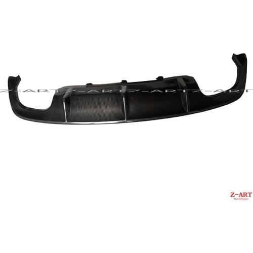Z-ART Real carbon fiber rear diffuser for Audi S5 2012-2017 carbon fiber OEM rear diffuser for Audi S5 coupe sedan free shipping