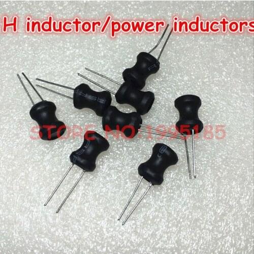 10Pcs/Lot) 4.7MH 6*8MM 0608 H Inductor/word inductance/Power Inductor Winding Inductance pin pitch 5 mm