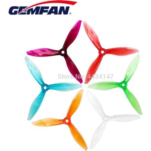 20 pcs /10 paris Gemfan 5149 propeller Gemfan Flash 5149 propeller 5 inch tri-blade 3 blade cw ccw propeller compatible F40PRO