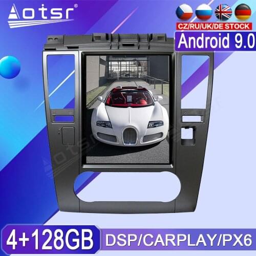 128GB For Nissan TIIDA Android Radio tape recorder 2008-2011 Car Multimedia Player Stereo PX6 head unit Tesla Navi GPS Autoradio