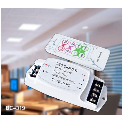 BC-319-1050 1050mA Constant current LED Dimmer DC12V-48V RF remote PWM dimmer for led panel light