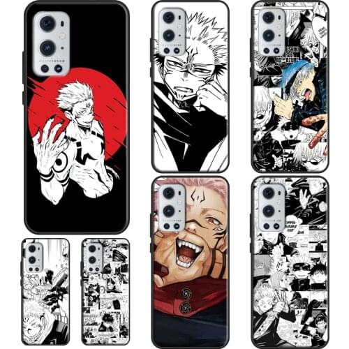 Satoru Gojo Ryomen Sukuna Jujutsu Kaisen For OPPO Realme GT Neo C3 C11 Q3 6 7 8 Pro Case For OnePlus 8 Pro Nord 9R 8T 9 Pro Case