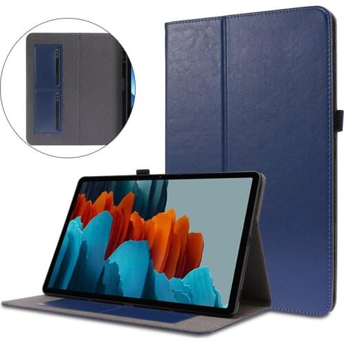 PU Leather Case for Samsung Galaxy Tab A7 SM-T500 A 10.1 2019 T510 8.0 T290 S6 Lite 10.4 P610 S7 plus T870 T970 11 Cover Case