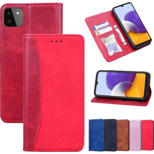 Leather Wallet Phone Cases for Samsung Galaxy A52 A32 A72 A12 A42 5G A22 A82 A21S A51 A71 A31 A41 Flip Card Protection Cover Bag