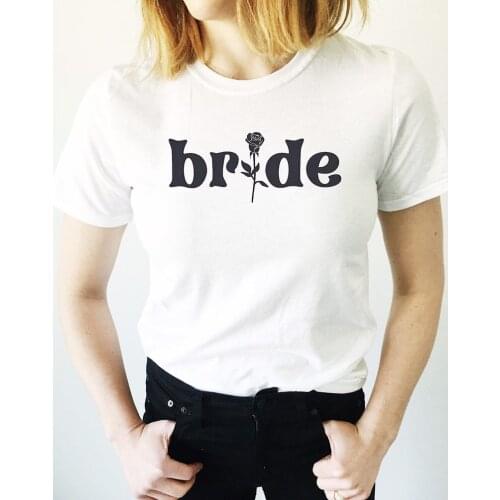Flower Bride Shirt, Bride TShirt, Bachelorette Shirt, Bride to Be, Bachelorette Party Shirts, Team Bride, Bride Gift, Engagement