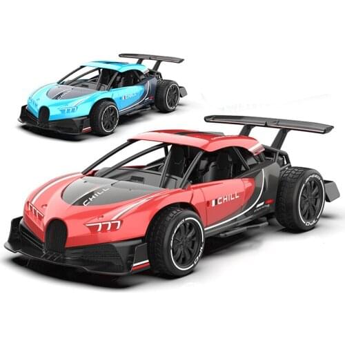 Infant Shining Rc Cars Toy Speed RC Car RC1: 14 Charging Drift Alloy Remote Control Car 4 Channels Sports Car Boy Toy 4wd Cars