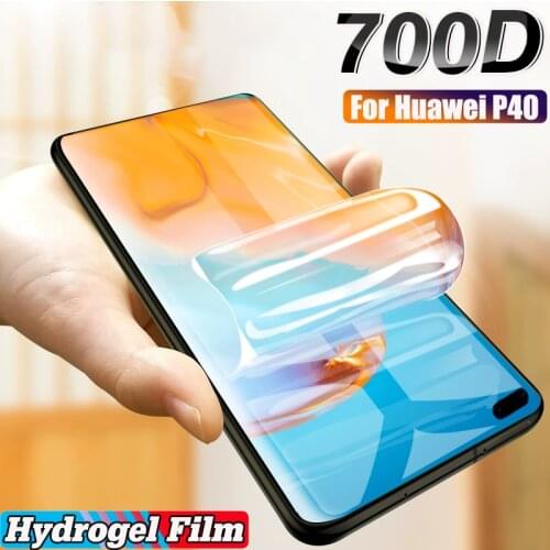 For Huawei P40 P30 P20 lite E Hydrogel Film mate 40 RS 30 20 pro plus 40E 30E 20X phone screen protector protective film