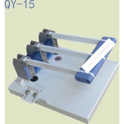 QY-15 Heavy Duty Ream Guillotine A4 Size Stack Paper Cutter Paper Cutting Machine,punching machine 3mm/4mm/5mm/6mm