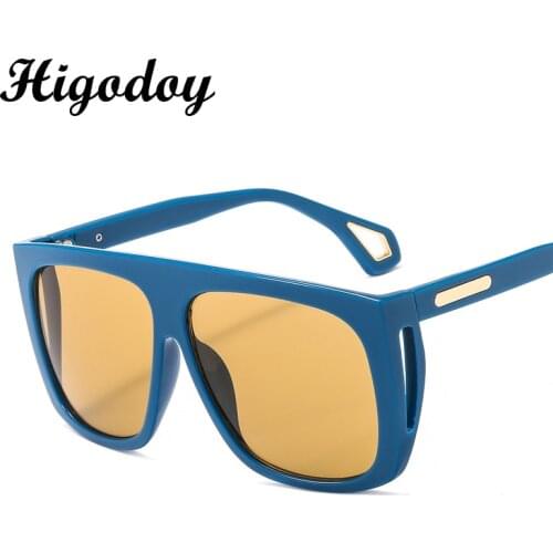 Higodoy Vintage Oversized Square Sunglasses Men Women Sexy Luxury Brand 2019 Fashion Retro Ladies Sun Glasses Gafas Designer