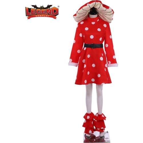 My Hero Academia Boku No Hero Akademia Kinoko Komori Cosplay Costume mushroom dress hat
