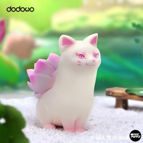 Genuine Dododo Vegetable Wizard Blind Box Vegetable Dog White Lotus Fox Garlic Cat Mushroom Mink Handmade Home Decore Kawaii Toy