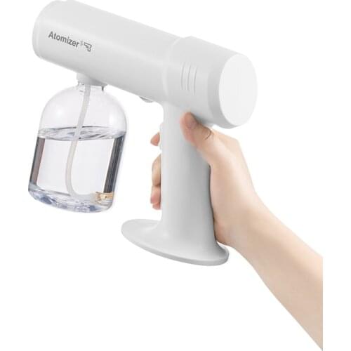 Wireless Charging Nano Atomization Disinfection Sprayer 500ml Blue Light Disinfection Water Sprayer Machine Garden Accessories