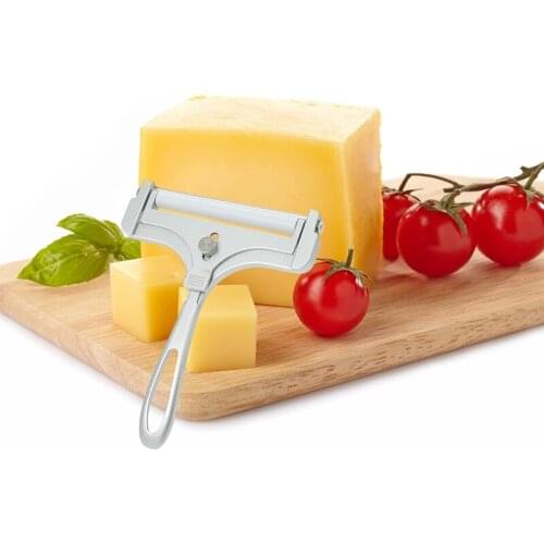 Adjustable Cheese Slicer Stainless Steel Wire Grater Planer Butter Kitchen Cheese Tools Non-stick Cheese Butter Rallador Cutter
