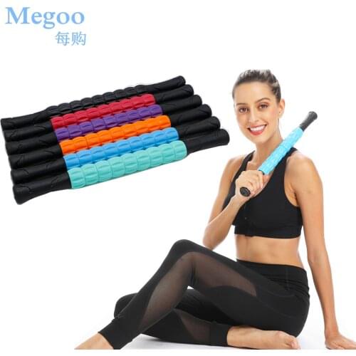 Yoga Massage Roller Stick Leg Back Shoulder Arm Neck Relaxion Physical Therapy Muscle Pain Relieve Gym Fitness Roller Massager