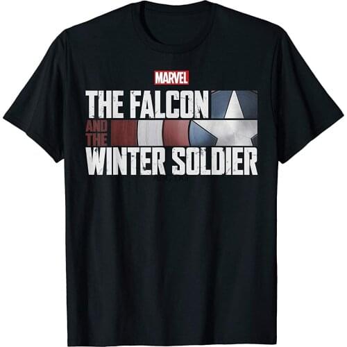 The Falcon And The Winter Soldier Shield Logo T-Shirt