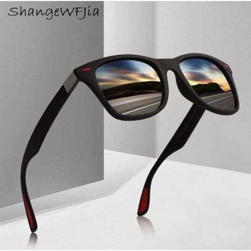 2020 Classic Polarized Sunglasses Men Driving Square Frame Sun Glasses Women Eliminate Harsh Glare Shades oculo UV400