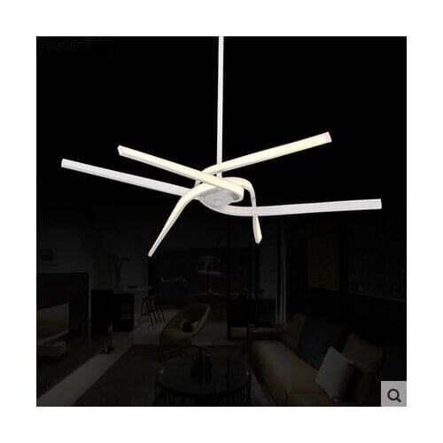 LED Acrylic Contracted Creative Pendant Lamps Sitting Room The Bedroom Of Individual Character Dining-room Pendant Lights