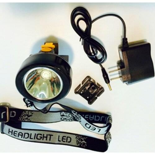 Led rechargeable miner lamp for coal mine and outdoor headlight 3pcs/lot