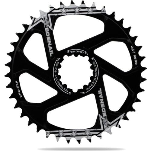 Bike Crankset Chainwheel Tooth Disc Integrated Direct Mounting Disc 3MM Speed Connection Bicycle Crank Chainwheel Cycling Parts
