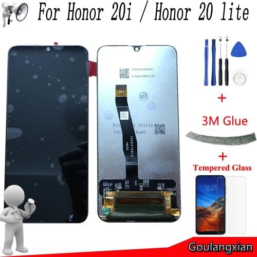 6.21 inch AAA quality LCD For Huawei Honor 20i LCD Display Touch Screen Digitizer Assembly For HRY-AL00T / Honor 20 Lite