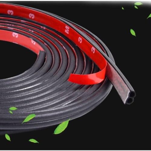 5M Car Door Seal Strips Stickers B Shape Weatherstraps Rubber Seals for Audi A1 A2 A3 A4 A5 A6 A7 A8 B5 B6 B7 B8 C5 c6 Q2 Q3 Q5