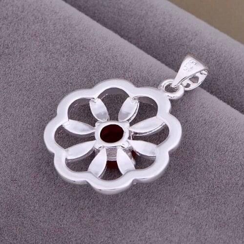 AN905 stearling silver color color Necklace silver color color fashion jewelry pendant The sun /byfakpma bjbakaia
