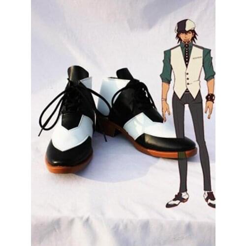 Tiger & Bunny Kotetsu Kaburagi Wild Tiger Cosplay Boots Shoes Anime Party Cosplay Boots Custom Made Men Shoes