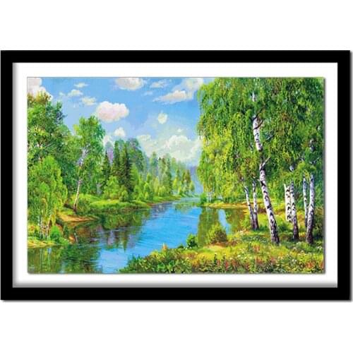 Diamant painting Diamond embroidery nature 5d diy diamond painting full square buddha 183DD diamond round