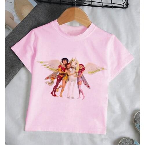 New Kawaii Girls T-Shirt Boys Short Sleeve Tee Tops Kids Cartoon Clothes Children Party Wear Summer Loose T Shirt 1626