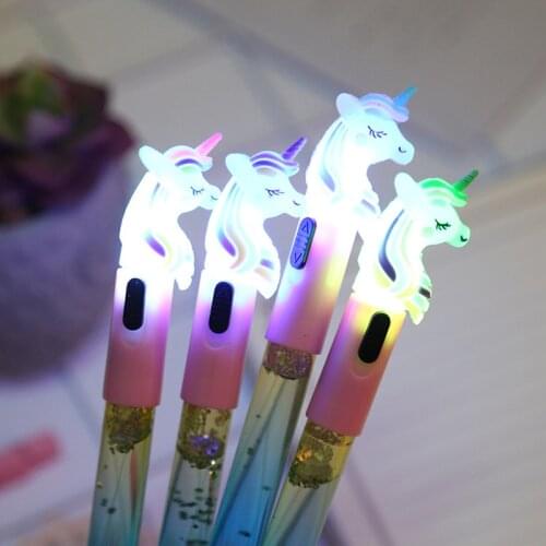 Gel Pen Unicorn Pen Stationery Kawaii School Supplies Gel Ink Pen School Stationery Office Suppliers Pen Kids Gifts