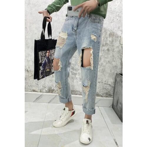 Свободные джинсы для мужчин IKKB China At AliExpress