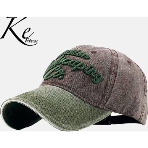 KE Foreign pure cotton maple leaf embroidered outdoor shade cap baseball cap fishing sun protection unisex cap