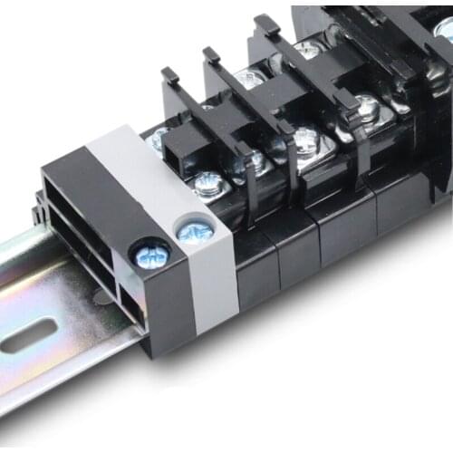 10pcs width 42mm TBR-F TBD TBC Rail terminal block Fixing piece Plug Positioning piece