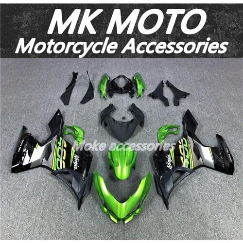 Motorcycle Fairings Kit Fit For Ninja 400 2018 2019 2020 2021 Bodywork Set High Quality ABS Injection NEW Green Black