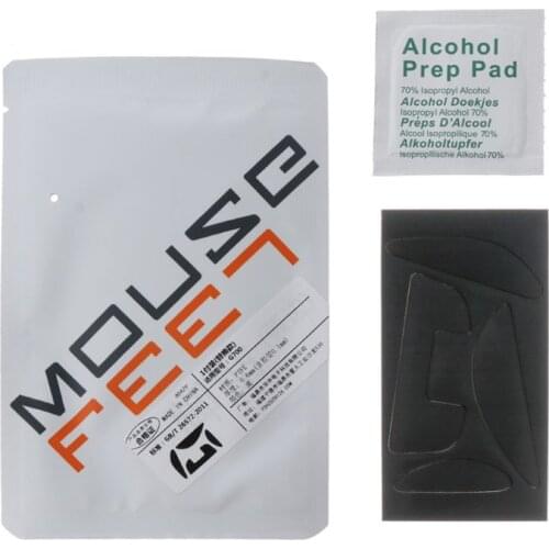 1 Set 0.6mm Curve Edge Mouse Feet Mouse Skates for logitech G700 G700S Mouse