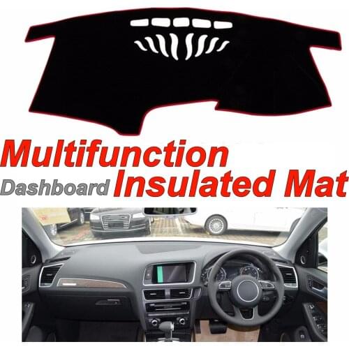 Dashboard Mat Insulated Original Factory Shape pad Protection Cover Carpet Dashmat Special Model For Audi Q5 8R 2009~2016