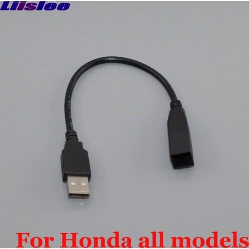Liislee Original Plugs For Honda All Models Car Audio modified lossless cable without cutting cable USB