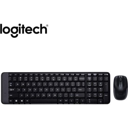 Logitech MK220 Wireless Keyboard Mice Combo 2.4 GHz wireless 1000dpi Mouse USB Receiver Keyboard Mouse Set For Laptop PC Office