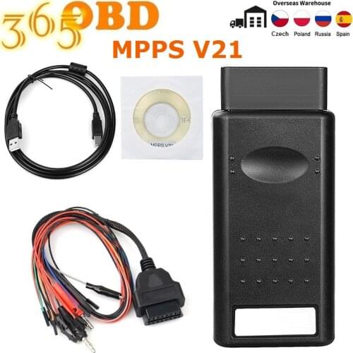 MPPS V21/V18 Better Than MPPS V16/V13 Version V18.12.3.8 MAIN+TRICORE+MULTIBOOT With Breakout Tricore Cable Car Tool