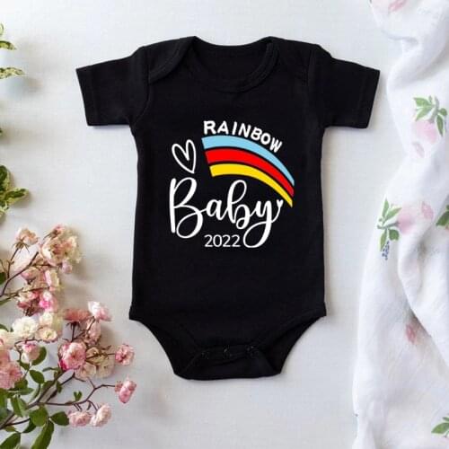 Jumpsuit Rainbow Baby 2022 Print Cute Baby Girls Outfits Toddler Rompers Baby Girls Rainbow Clothes
