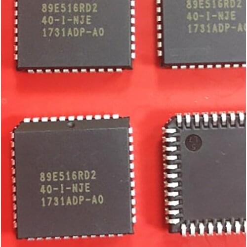 New 5pcs/lot SST89E516RD2-40-I-NJE 89E516RD2-40-I-NJE SST89E516RD2 89E516RD2 plcc44