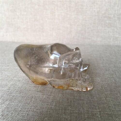 Natural quartz crystal for sale Stones and crystals home decoration decorative crystal skulls Holiday gifts