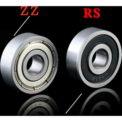 Deep groove ball miniature bearing, high-quality bearing steel bearing, MR117ZZ / MR137ZZ / 697ZZ / RS / 687ZZ / 607ZZ / RS627ZZ