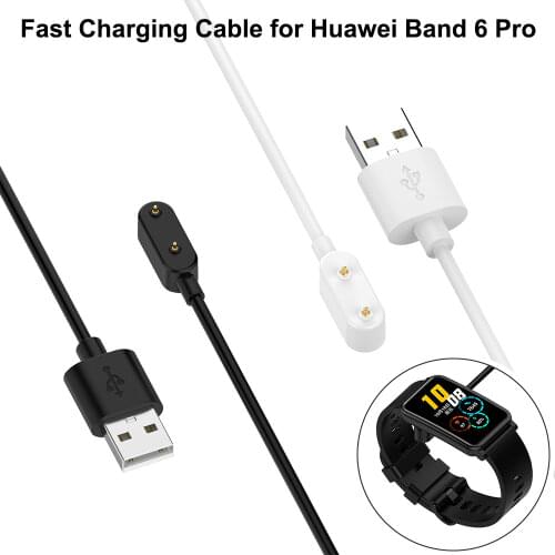 USB Charging Cable for Huawei Band 6 Pro/Huawei Watch Fit/Children Watch 4X/Honor Watch ES/Band 6 1m Charger Base Bracket