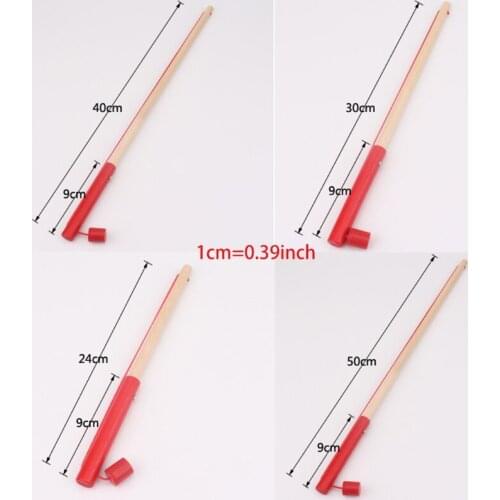 High Quality Wooden Magnetic Fishing Rod Toys For Kids Fishing Game Accessories BX0D