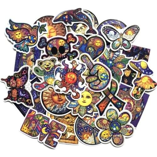 10 Sets=250PCS World Peace and Liberty Sticker Trolley Case Skateboard Computer Sticker