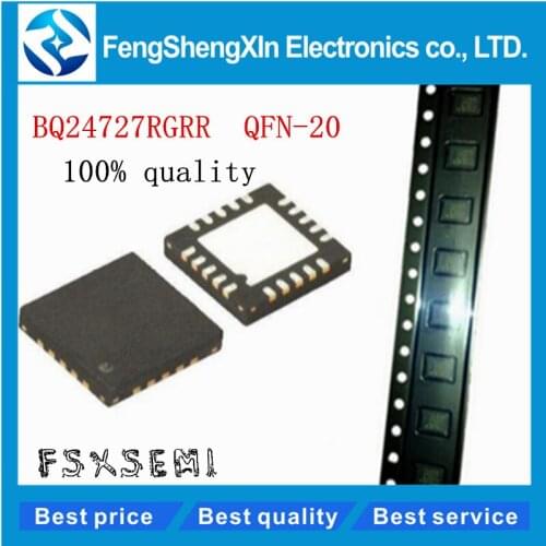 10pcs/lot New BQ727 BQ24727 BQ24727RGRR QFN-20 IC Chipset
