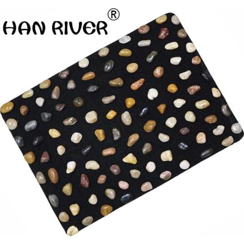 40 x 50 cm natural pebbles foot massage acupoints foot health care stone mat pedicures blanket massager